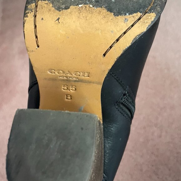 Coach Hewes Safari Booties (Black; Size 5.5) - Picture 5 of 6